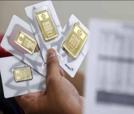 Harga Emas Antam 1 Gram di Pekanbaru Merosot Hari Ini, Cek Rinciannya